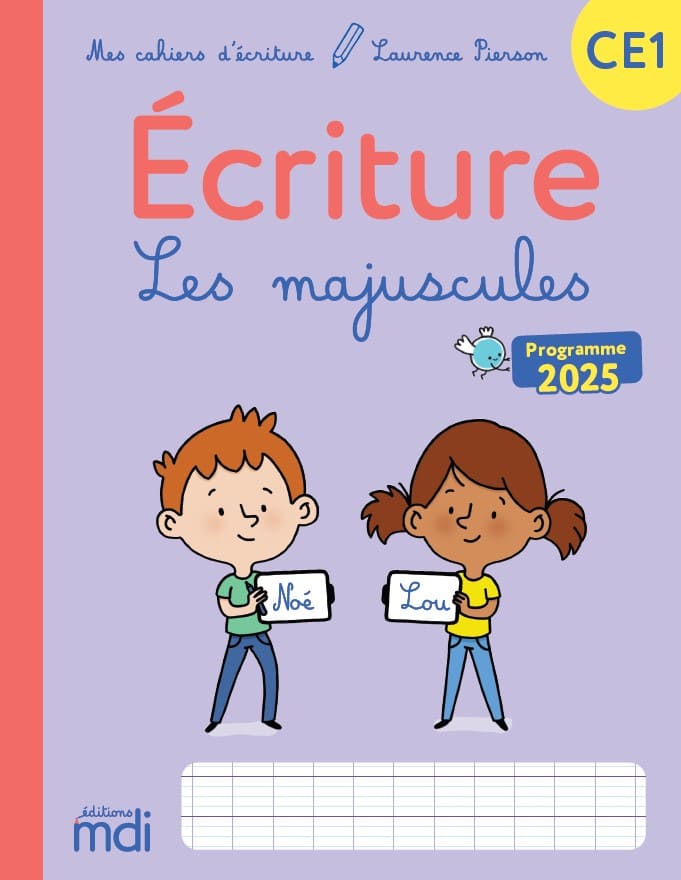 Cahier d'&eacute;criture CE1